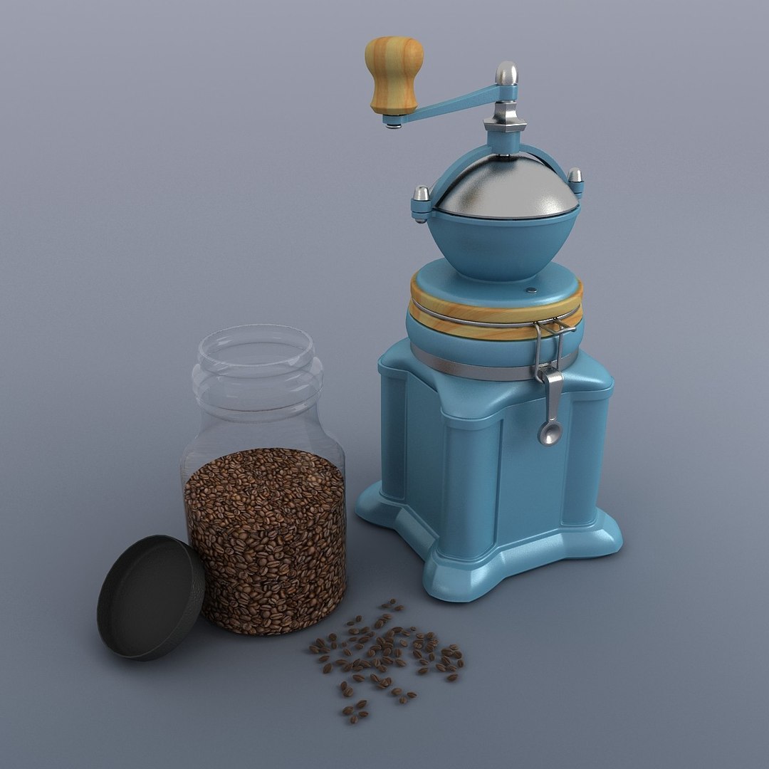 Coffee Grinder 3d Model