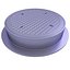 Sidewalk and Street Sewer Manhole Covers v5 3D model