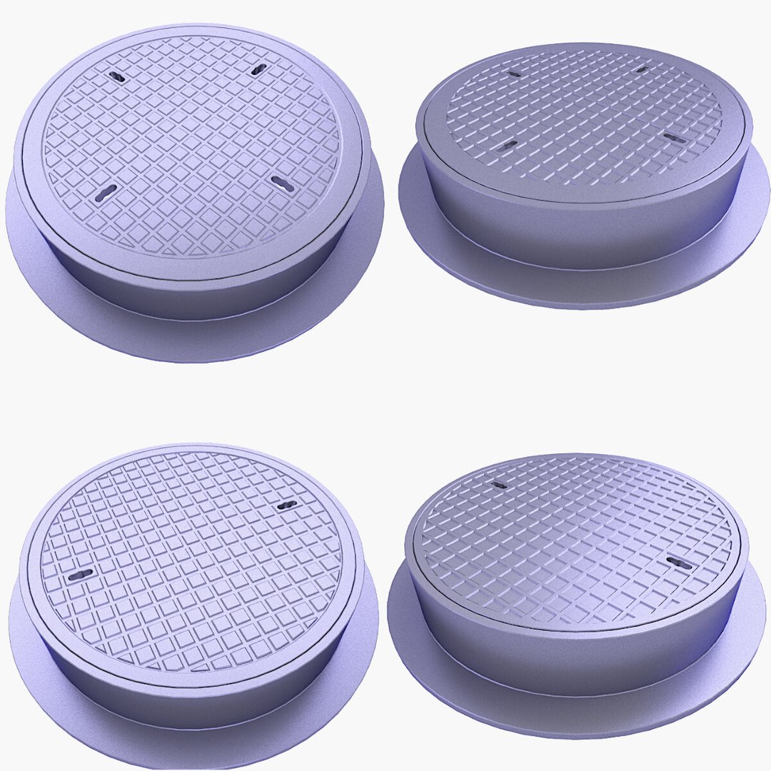 Sidewalk and Street Sewer Manhole Covers v5 3D model https://p.turbosquid.com/ts-thumb/QA/GNjyr5/aN/3d_hatch_9_10_14_15_sewer_manhole_1200_b/jpg/1748154581/1920x1080/fit_q87/9553329eacd258855c087601ccefde8bcc2f4cbb/3d_hatch_9_10_14_15_sewer_manhole_1200_b.jpg