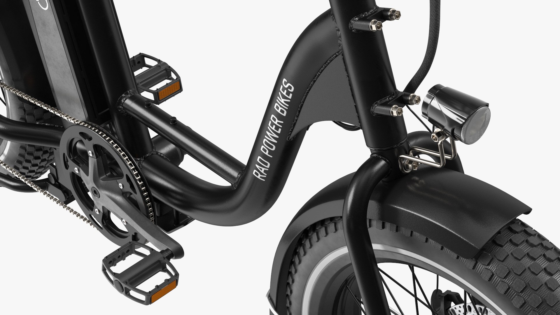 3D model Electric Delivery Bike RadRunner Black Rigged - TurboSquid 2172324