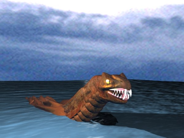 modelo 3d LocknessMonster.max - TurboSquid 334447