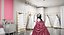 3D Wedding Dress Shop model