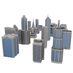 3ds max city buildings