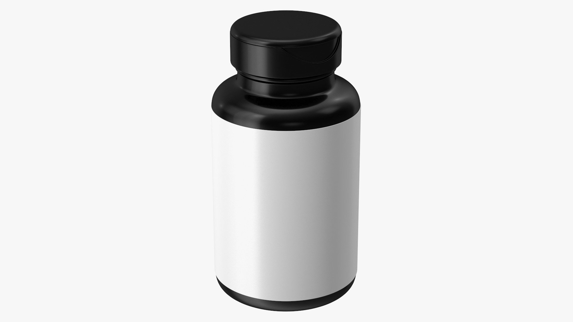 Vitamin Jar Blank 3D model preview