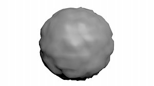 3D Rock Low Poly model