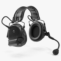 Peltor ComTac VI Tactical Headset Black