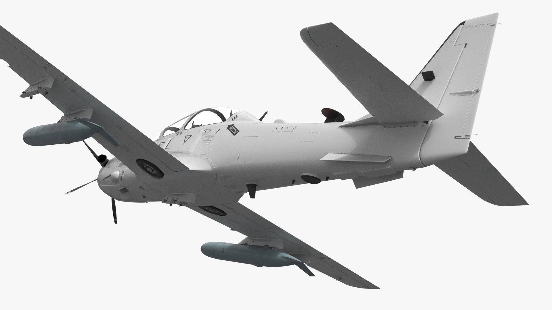 Compact Military Attack Plane with External Fuel Tanks White model https://p.turbosquid.com/ts-thumb/QA/WkdKv3/GT/compact_military_attack_plane_with_missiles_white_007/jpg/1759859656/1920x1080/fit_q87/3be2123baa462d489d7cccf469bd459d673ec4ff/compact_military_attack_plane_with_missiles_white_007.jpg