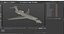 3D model Airborne Early Warning Aircraft Simplified