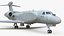 3D model Airborne Early Warning Aircraft Simplified