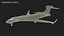 3D model Airborne Early Warning Aircraft Simplified