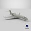 3D model Airborne Early Warning Aircraft Simplified