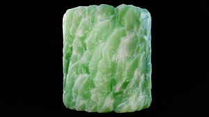 Seamless Green Quartz substance material and  textures 3D model