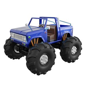 3D Monster truck