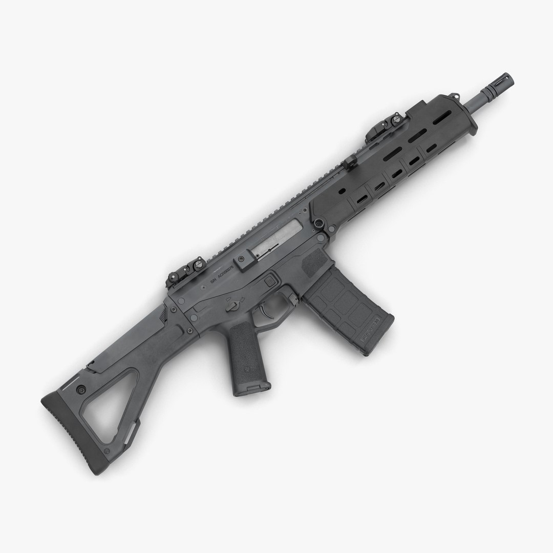 Adaptive Combat Rifle Carbine 3D Model preview