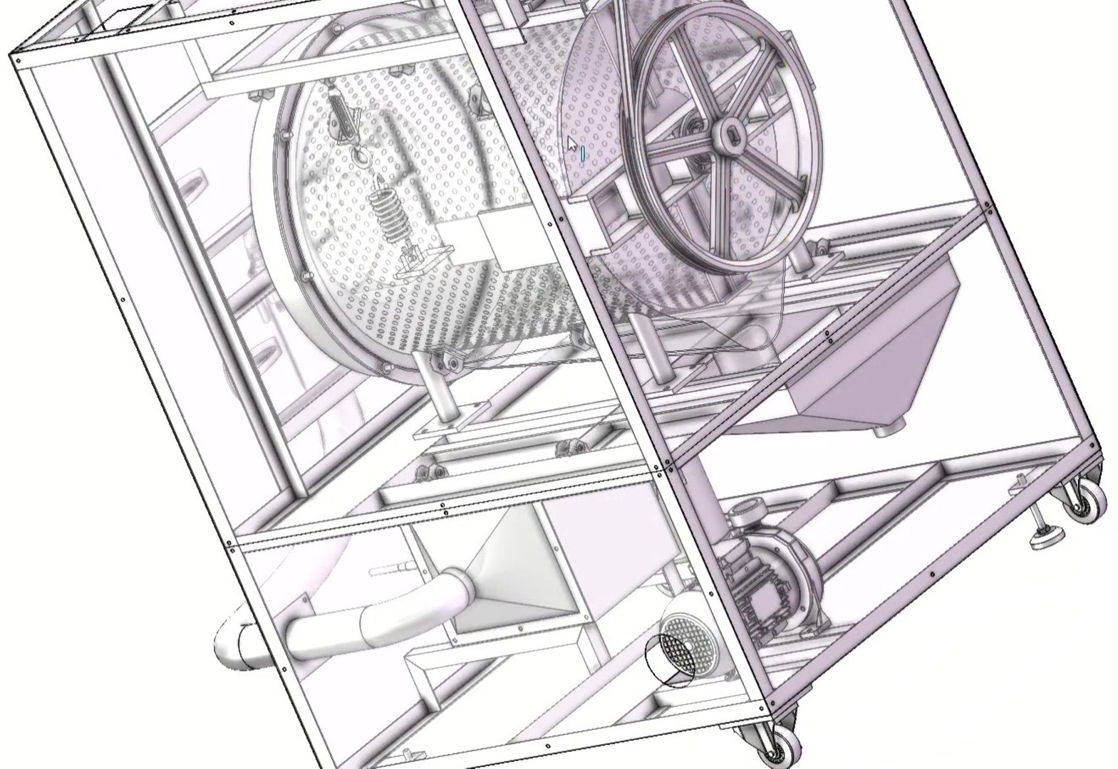 Centrifuge Sludge and Drying machine 3D CAD Model - Rotary Drum Scraper Dryer 3D https://p.turbosquid.com/ts-thumb/QA/bgqo26/E8/000020/jpg/1774796992/1920x1080/fit_q87/4a31045f03827d855d35b76aa077bc4e6bb94158/000020.jpg