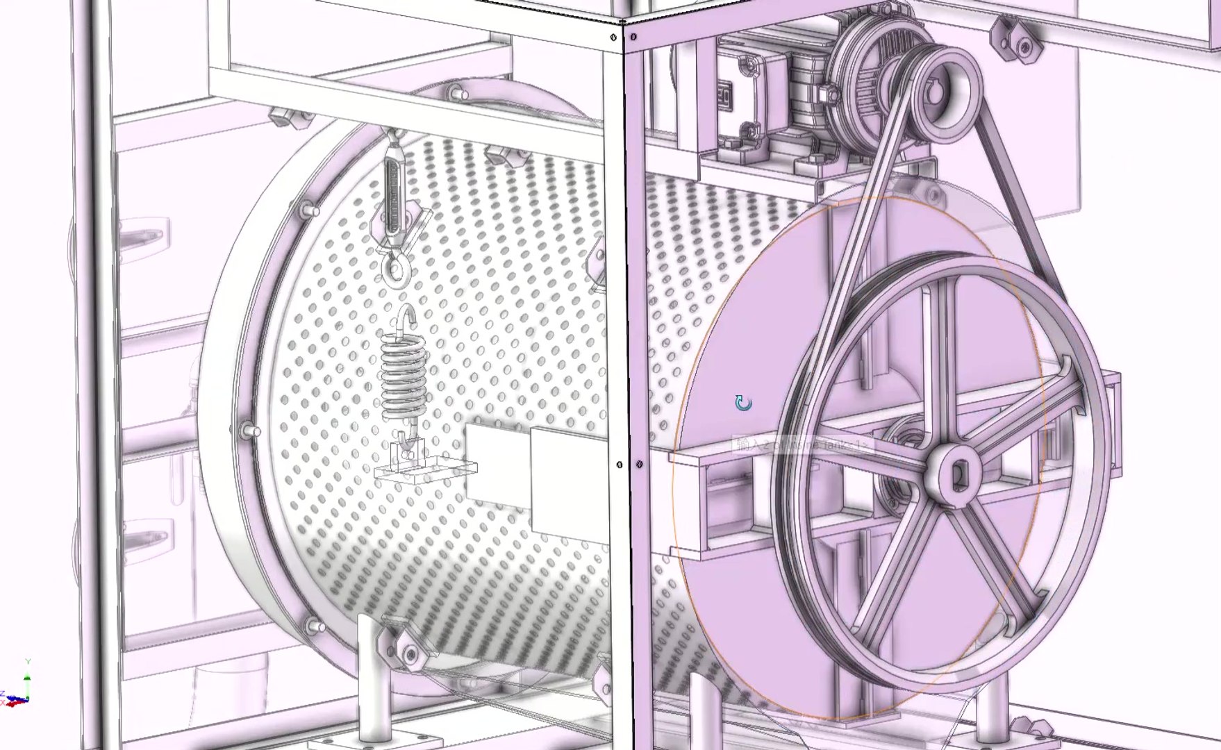 Centrifuge Sludge and Drying machine 3D CAD Model - Rotary Drum Scraper Dryer 3D https://p.turbosquid.com/ts-thumb/QA/bgqo26/Rl/000004/jpg/1774796994/1920x1080/fit_q87/38891d8aea831656768386c213c7c65b8cb770ec/000004.jpg