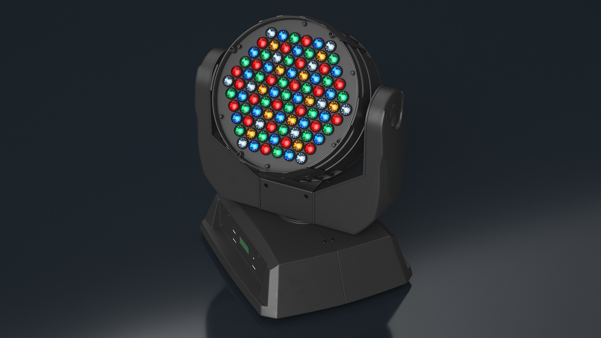 3D Professional Stage Light LED Light 8 Channels - TurboSquid 2349949
