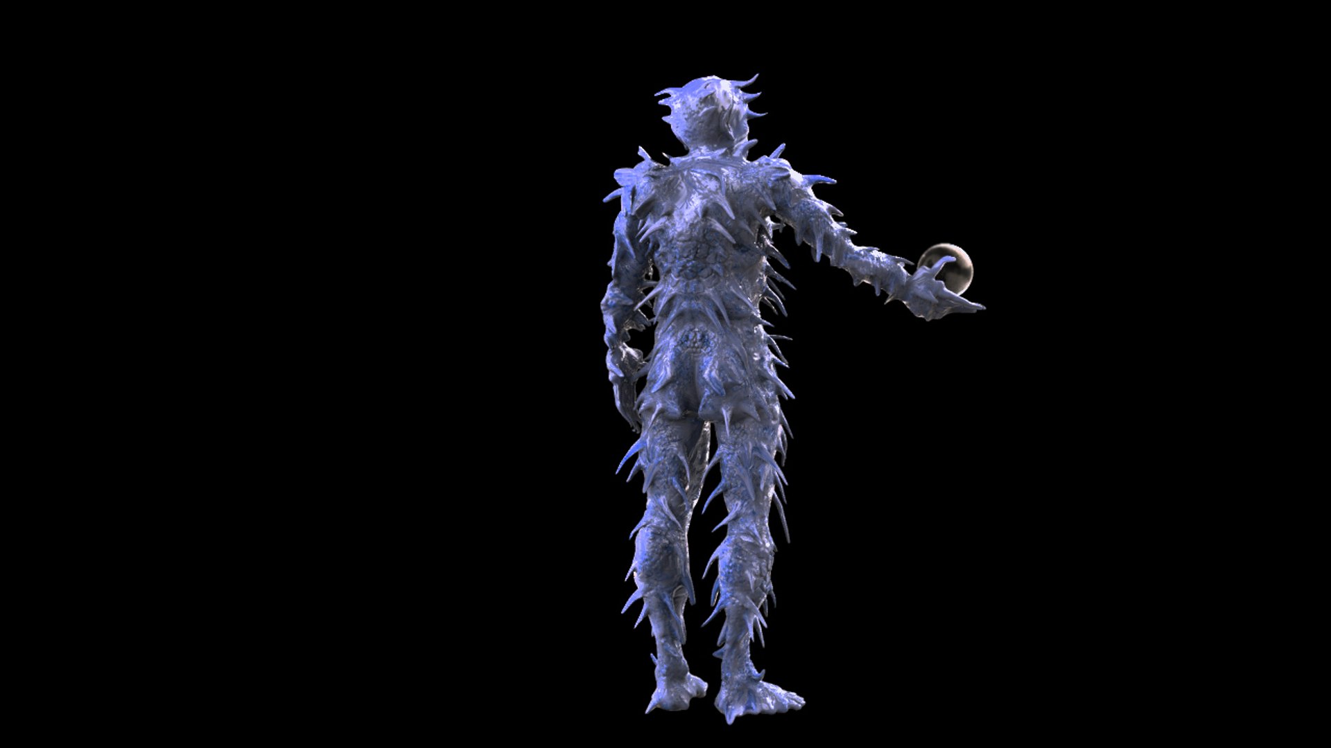 3D Model Ice Demon - TurboSquid 1356734