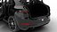 Porsche Cayenne E-Hybrid Black Edition Coupé 2026 modelo 3d