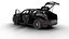 Porsche Cayenne E-Hybrid Black Edition Coupé 2026 modelo 3d