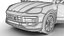 Porsche Cayenne E-Hybrid Black Edition Coupé 2026 modelo 3d