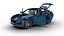Porsche Cayenne E-Hybrid Black Edition Coupé 2026 modelo 3d