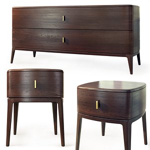 Dresser nightstand Indigo by Philipp Selva 3D