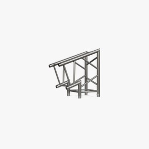3D model Square Truss Straight A 40D K2
