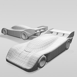 3D car group c variants model