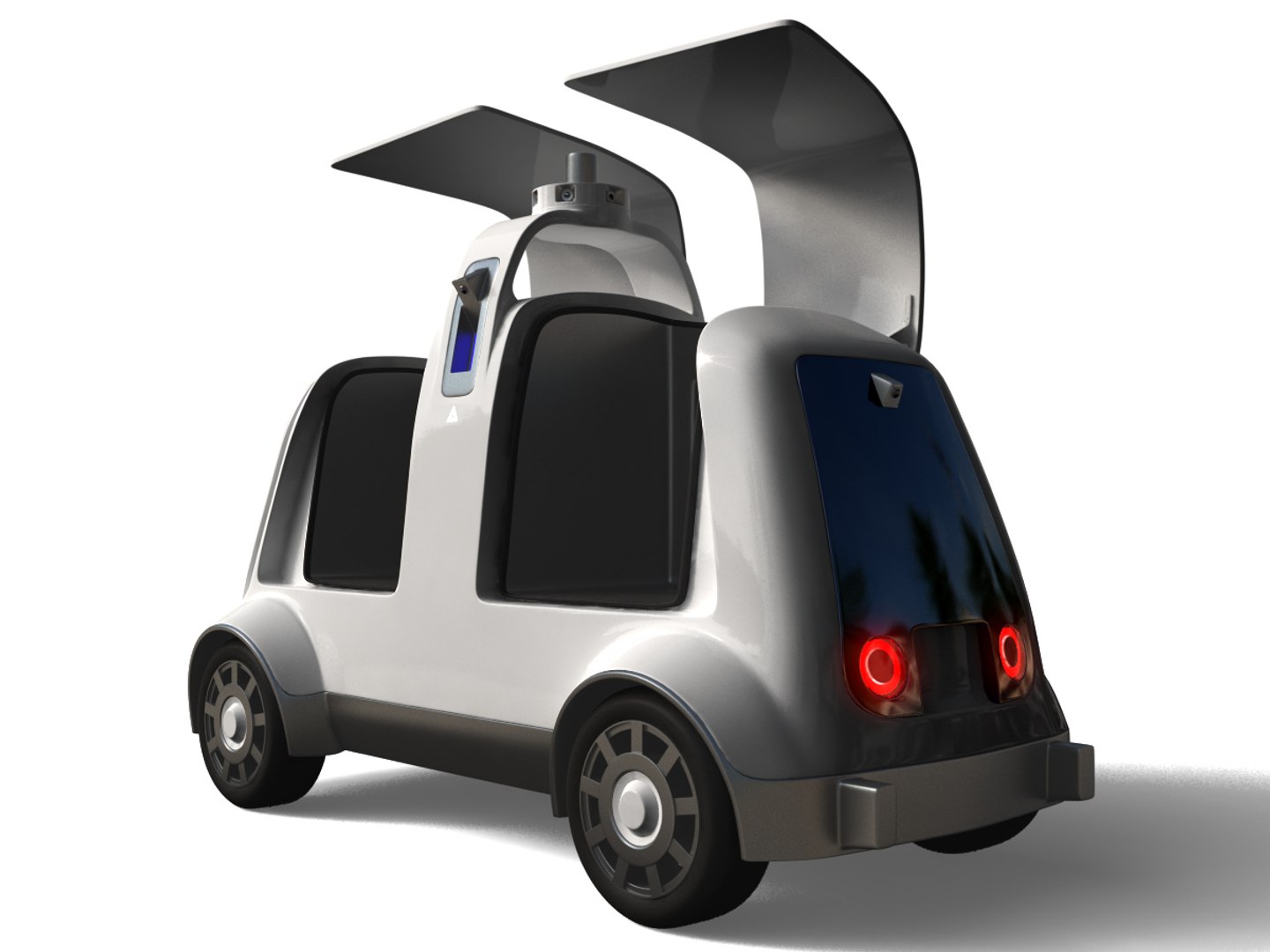 Delivery Dron Nuro R1 3D Model - TurboSquid 1277277