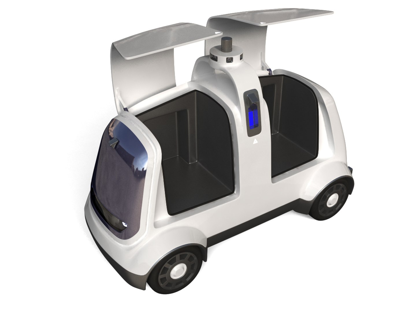 Delivery Dron Nuro R1 3D Model - TurboSquid 1277277