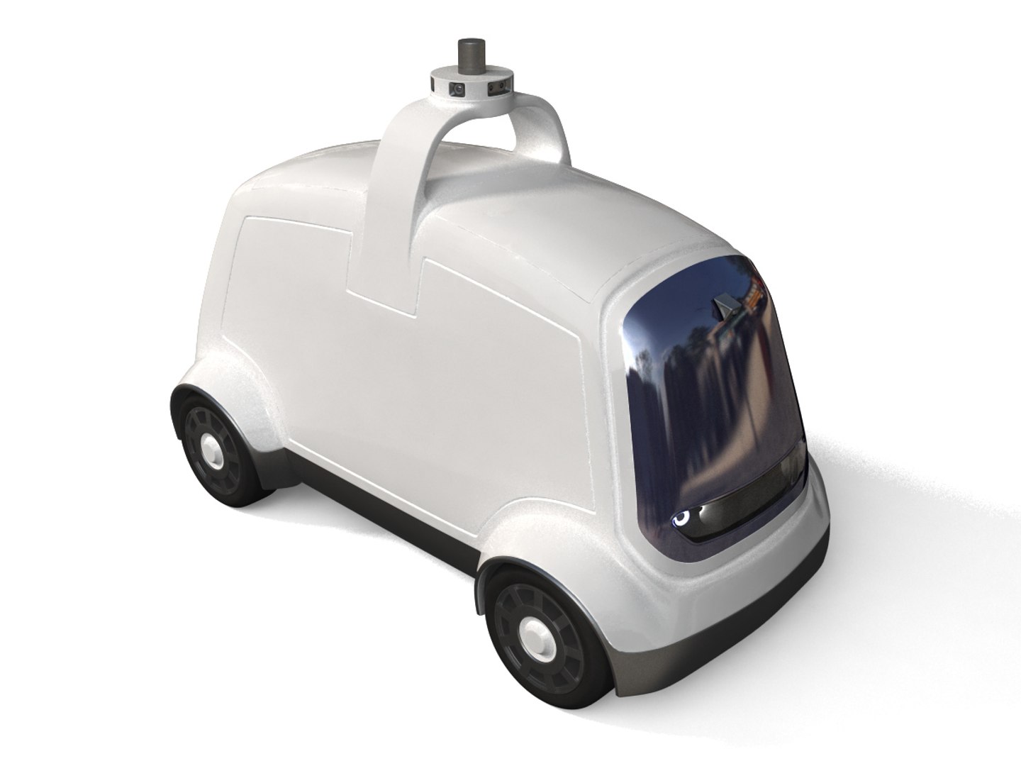 Delivery Dron Nuro R1 3D Model - TurboSquid 1277277