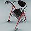 Klappbarer 4-Rad-Walker