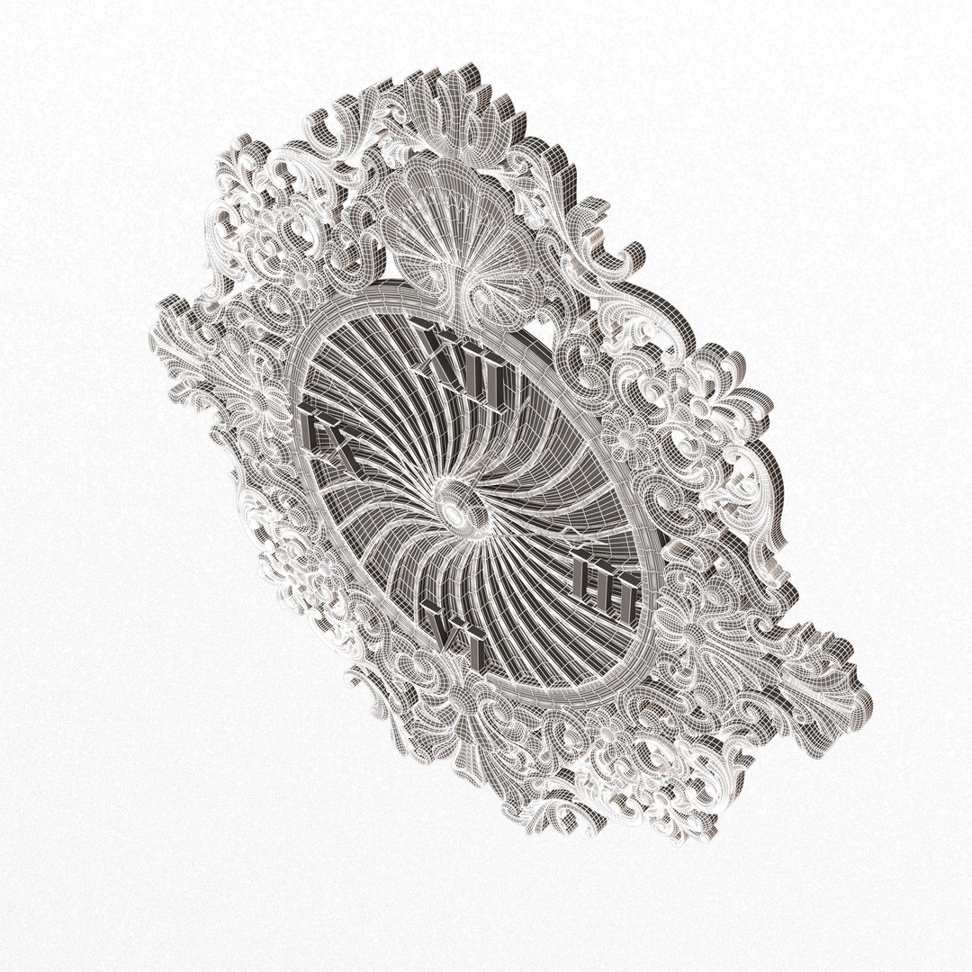 Classic Wall Clock 010 Chrome 3D Model - TurboSquid 2137375