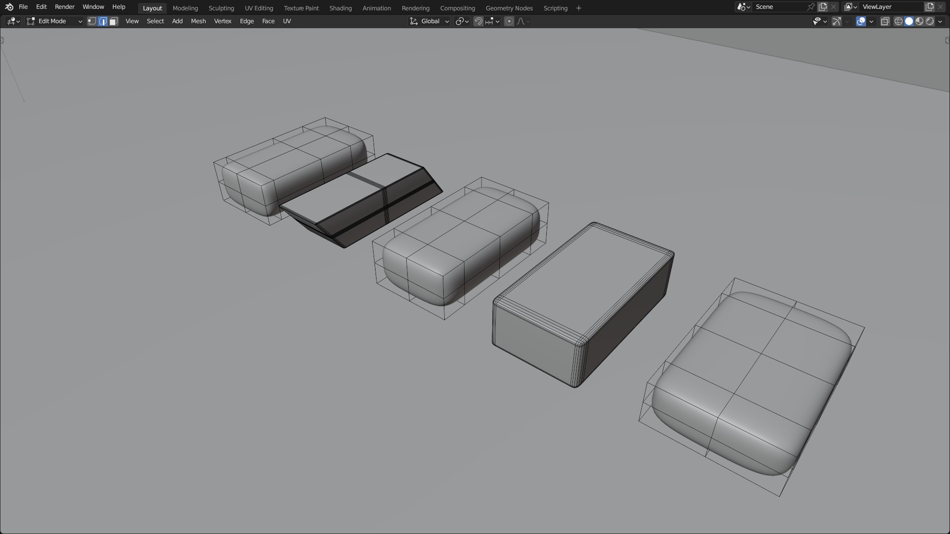 5 Usual Erasers BLENDER 3D TurboSquid 2052510