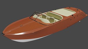 Aquadelmo Boat 3D model