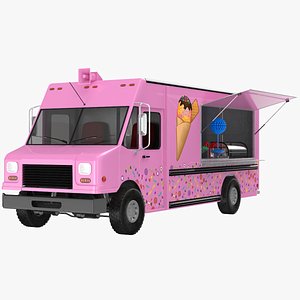 ice cream candy truck model