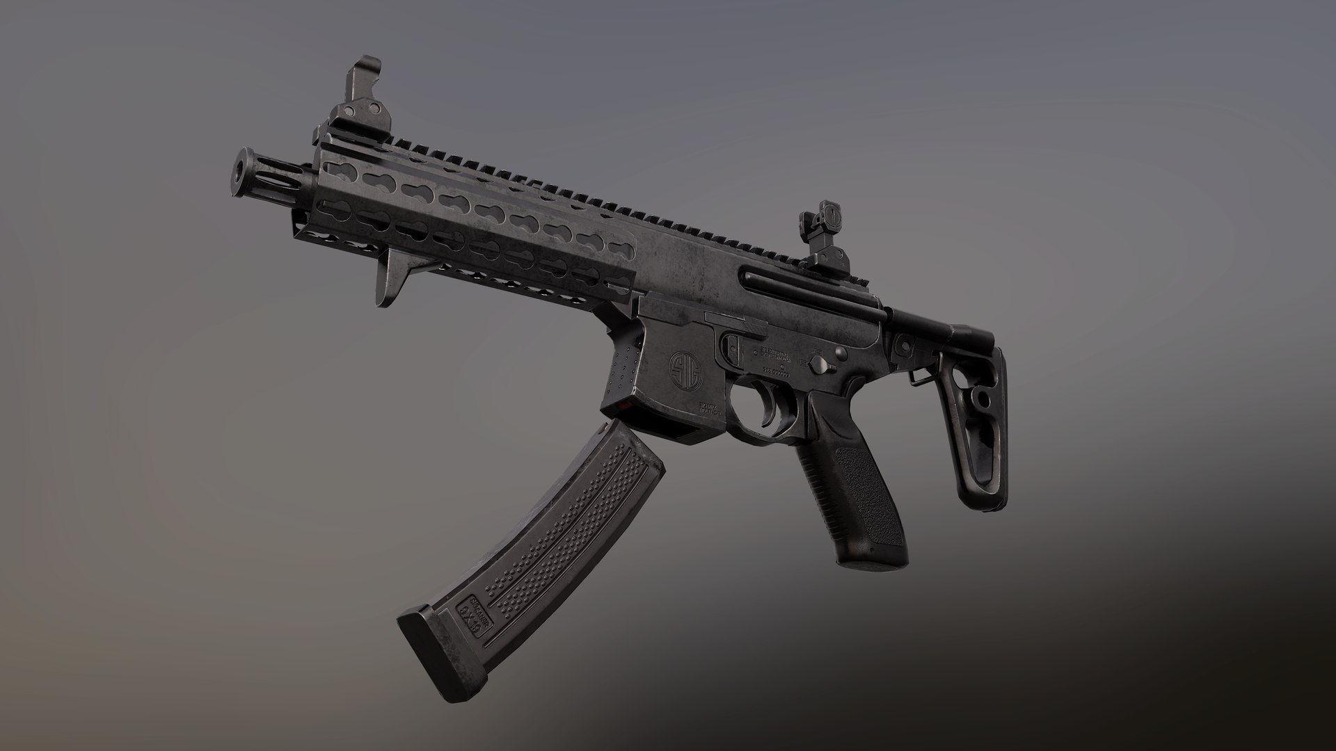 Sig Mpx 3D Model - TurboSquid 1317832