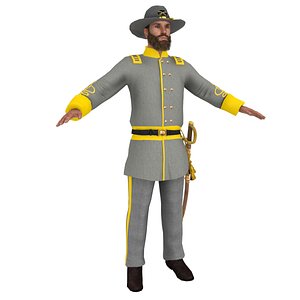 3D civil war officer