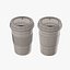 Ceramic mug with silicone lid