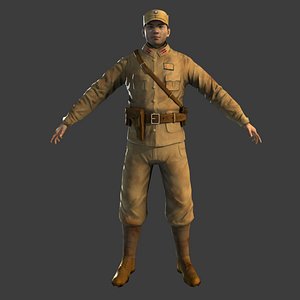 3D The kuomintang officers
