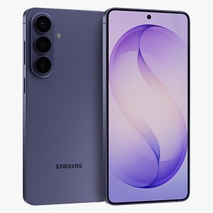 3D Samsung Galaxy S26 Plus Cobalt Violet
