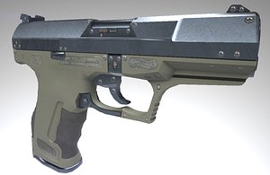 walther p99 pistol obj