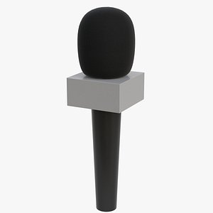 news microphone 2 3D model