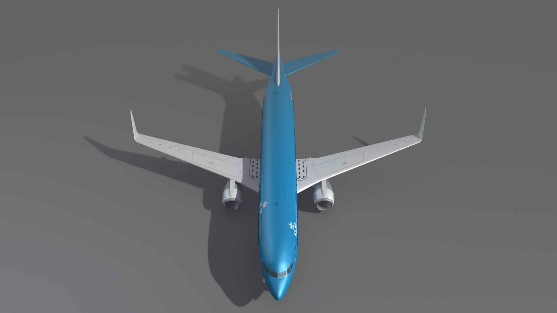 Klm Royal Dutch Aircraf 3D Model - TurboSquid 1469564