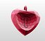 S-T 3D-Printable Valentine Crystal-Heart-TwoLetters Pendant