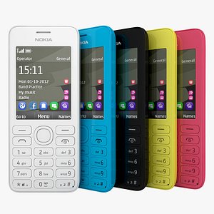 max nokia 206 black white