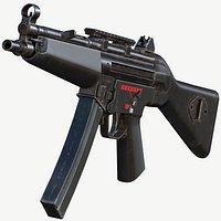 Mp5A2 - Mobile Ready Low Poly