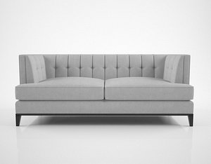 3D sofa chair preston model