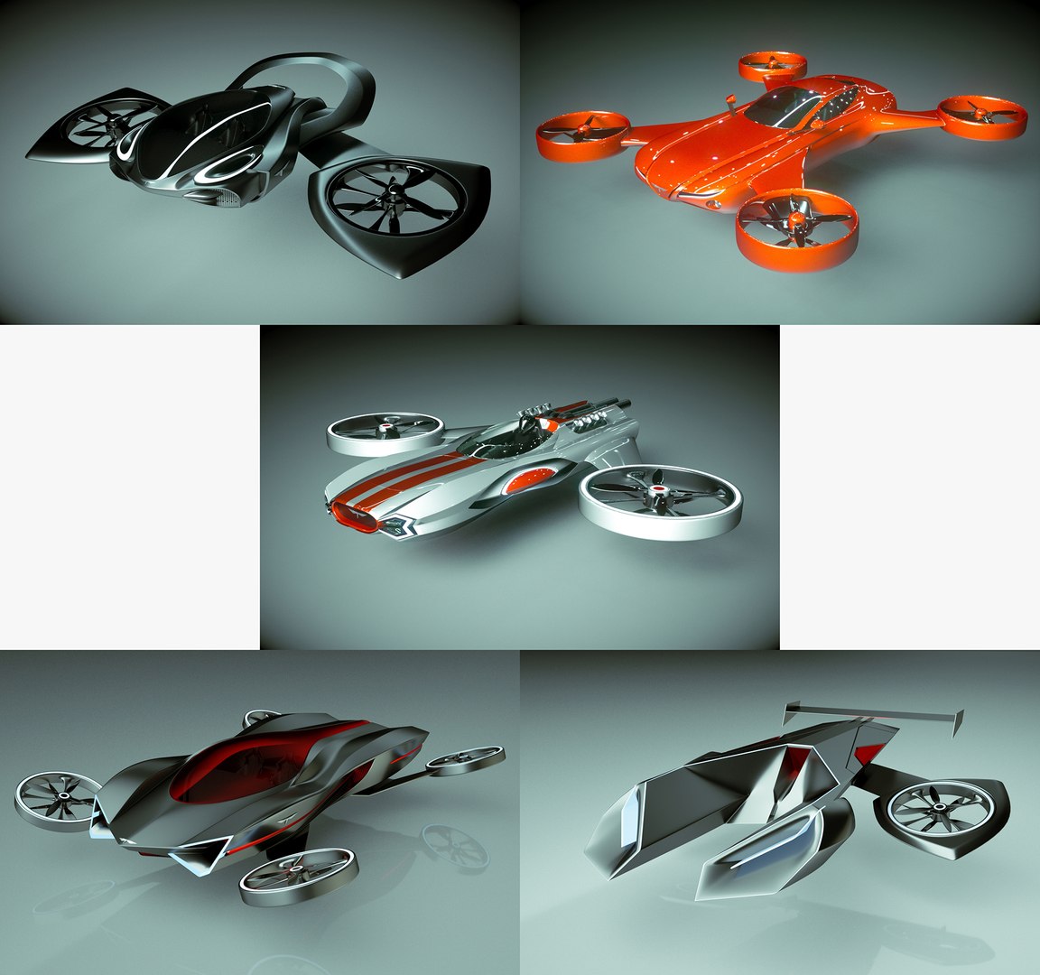 3D Model 5 1 Cool Copter - TurboSquid 1333019